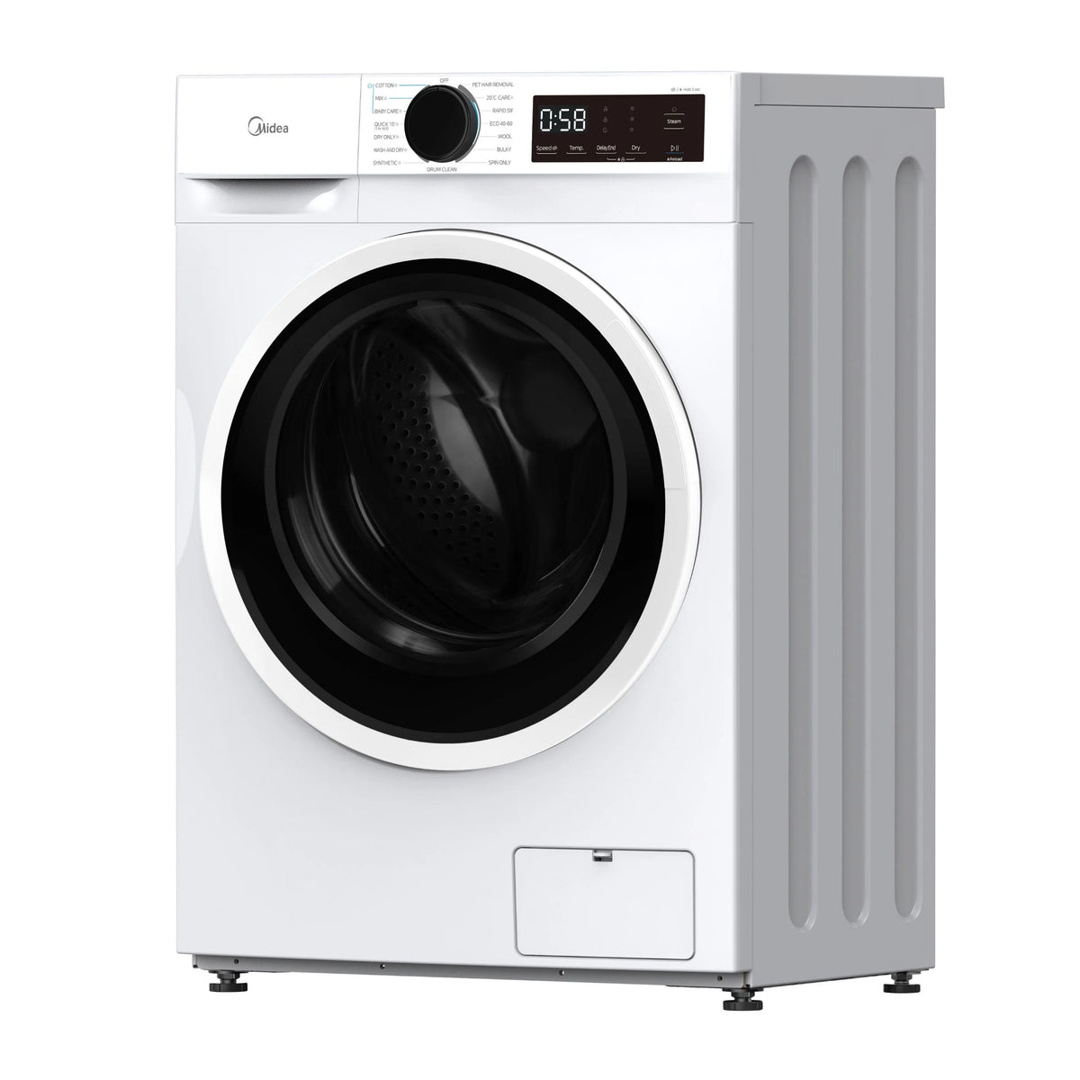 Midea 8KG Wash/5KG Dryer Front Load Combo Two In One - 3 Yrs Warranty