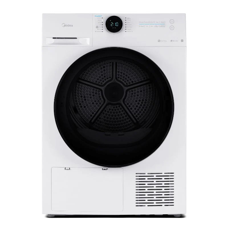 Midea 8KG Heat Pump Tumble Dryer - Smart Control - White Color 9 Star Energy Rating 3 Yrs Warranty