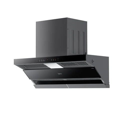 Midea T-Shape Rangehood -Steam Wash 90cm 90J05-ET23 - 3 Years Warranty