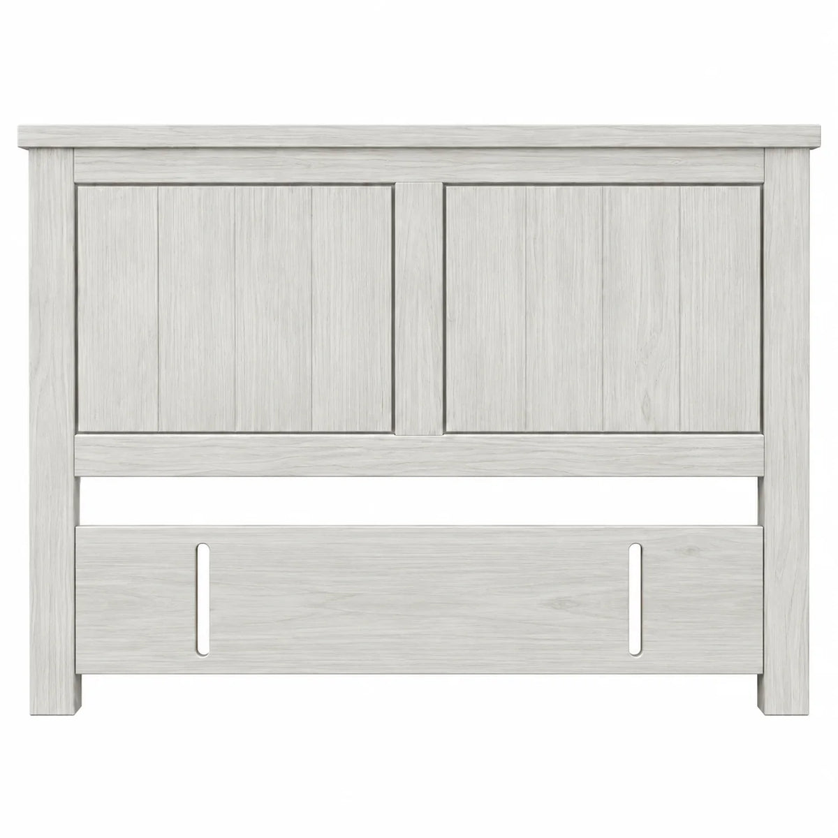 Aspen Solid Wood Queen Headboard – White Wash