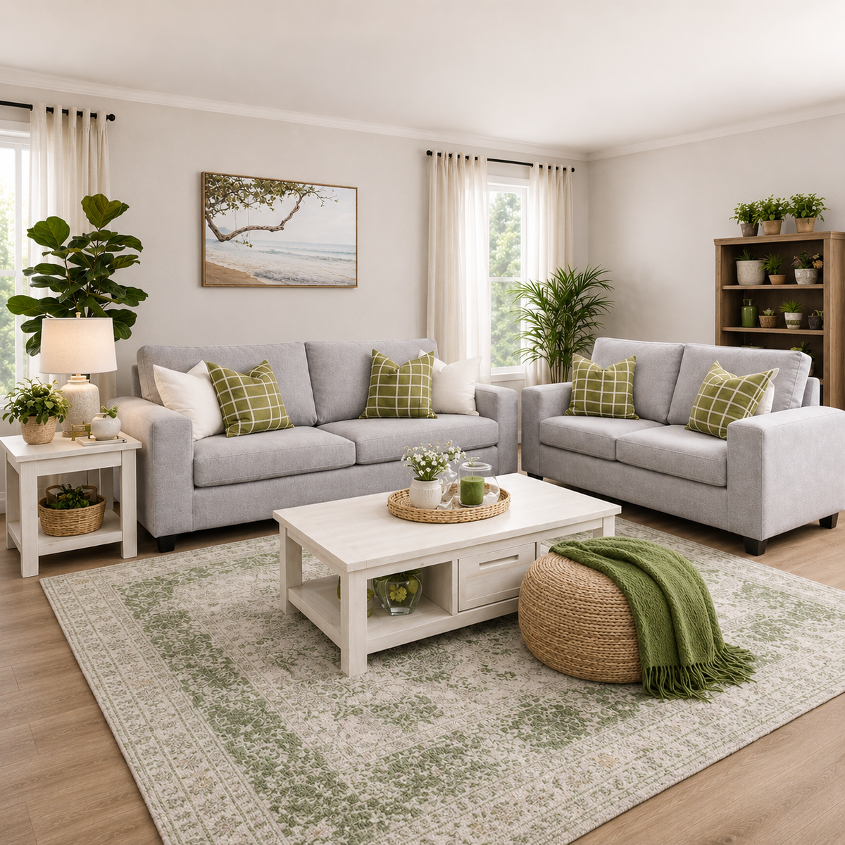 NZ Made Lounge Suite 2+3 - Caspian