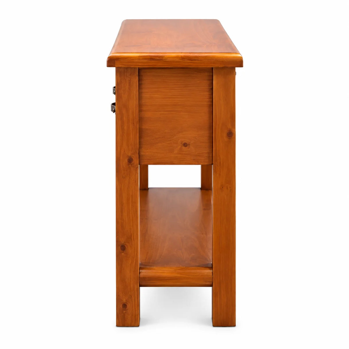 Fergus Solid Wood Hall Table with 4 Drawers