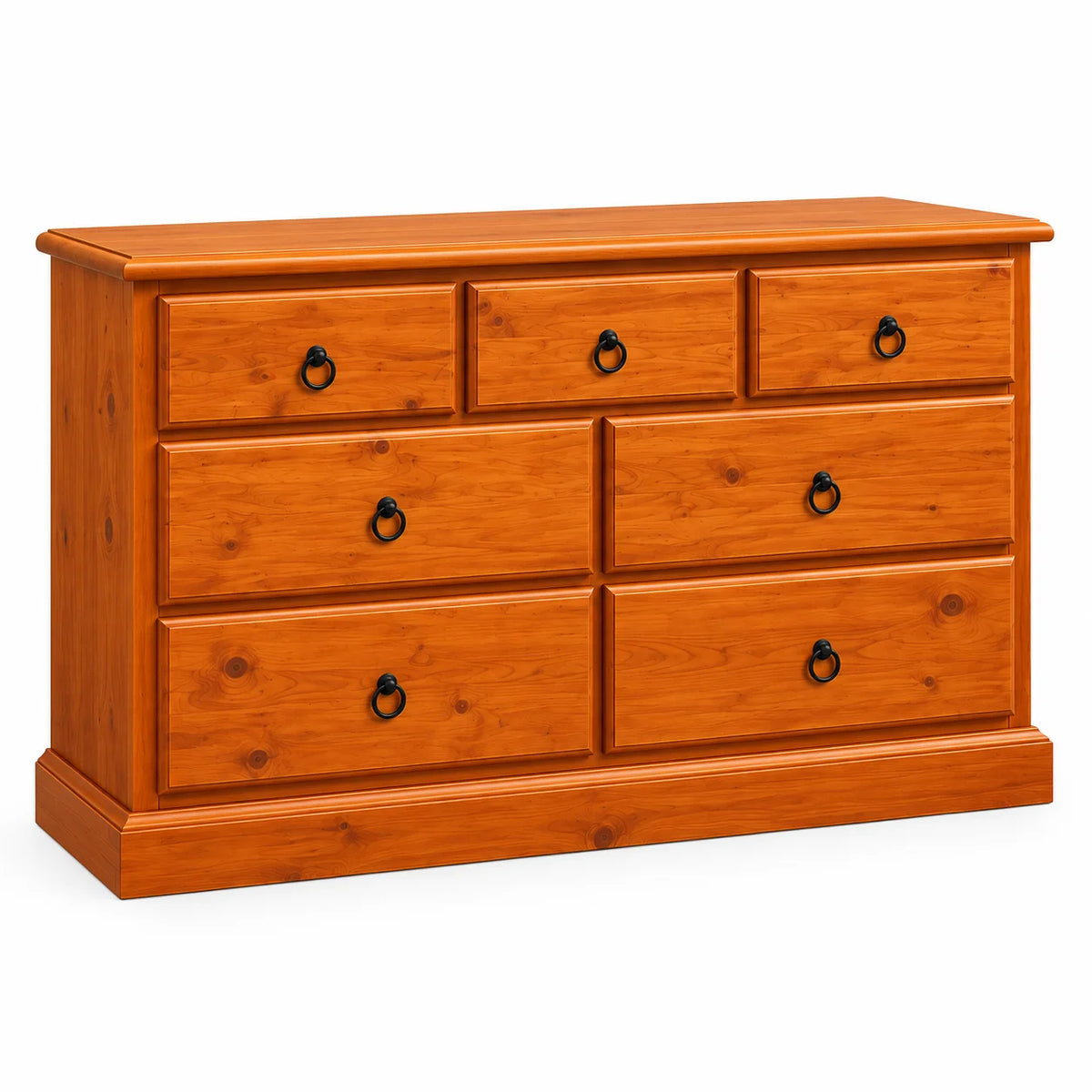 Troy Solid Pine Dressing Table with Mirror