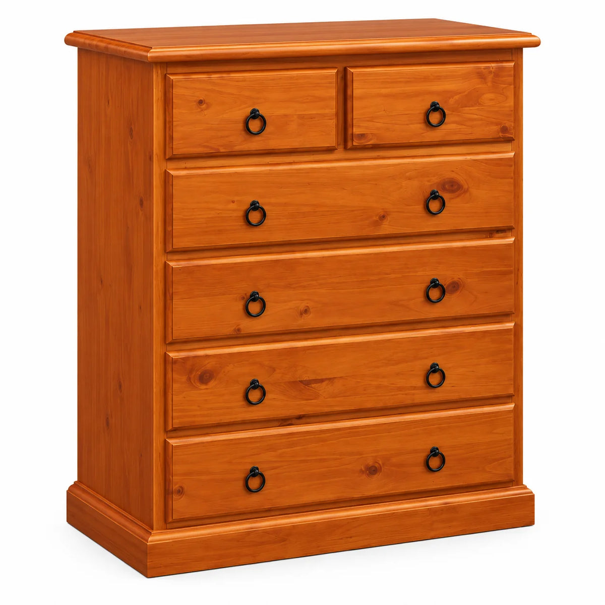 Troy Solid Pine Queen Bedroom Suite