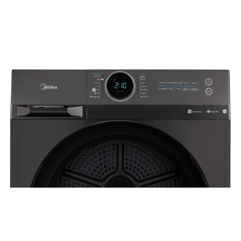 Midea 9KG Heat Pump Tumble Dryer - Smart Control - Black Color 9 Star Energy Rating 3 Yrs Warranty