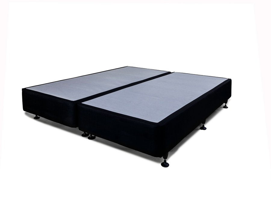 NZ Made Split Queen Base, Charcoal, Black, Beige & Grey Colour Available