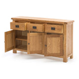 Riverland Oak Buffet 3 Door - 1.48M