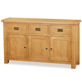Riverland Oak Buffet 3 Door - 1.48M