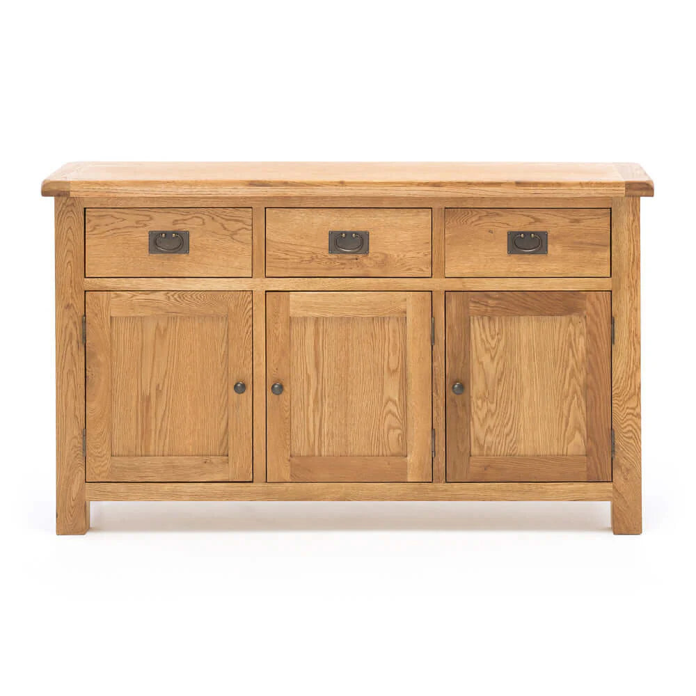 Riverland Oak Buffet 3 Door - 1.48M