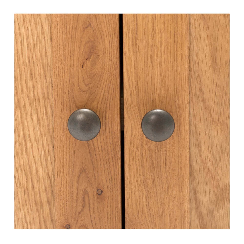 Riverland Oak Display Cabinet