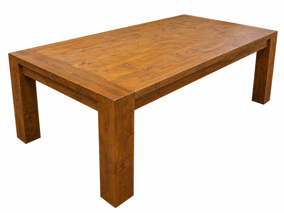 Woodgate Rustic Solid Pine Wood Dining Table