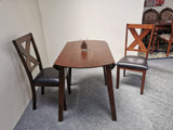 Hammis Dining Suite Round Table with 2 x Chairs