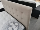 Bella Queen Bed 3Pcs NZ Made Base, Headboard & Pocket Spring Euro top Mattress