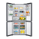 Midea 474L Cross Door / French Door Fridge Freezer Stainless Steel