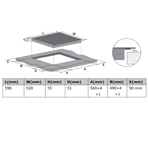 Midea 60cm Ceramic hob Touch Control MC-HF605 - Midea | Home Appliances New Zealand