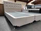 Bella King Bed 3PCS NZ Made Base, Full Length Headboard and a 28cm Thick Pocket Spring Mattress