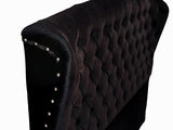 Birmingham Black Fabric Headboard in Queen/ King/ Super King from