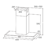 Midea 60cm T-Shape Ranghood E60MEW2M19 - Midea | Home Appliances New Zealand