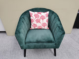Nola Velvet Arm Chair