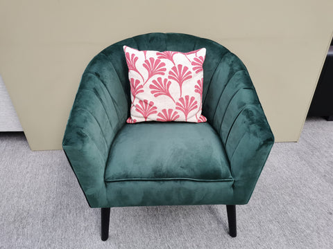 Nola Velvet Arm Chair