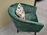 Nola Velvet Arm Chair