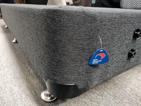 Sleepmax NZ Made King Single Base with Built-in 2 Drawers, 4 Colours Available