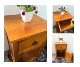 Cutie Solid Pine Wood Bedside