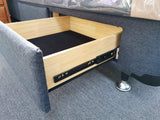 Sleepmax NZ Made King Single Base with Built-in 2 Drawers, 4 Colours Available