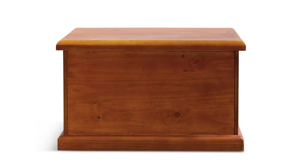 Felton Lamp Table Rustic Solid Pine Wood