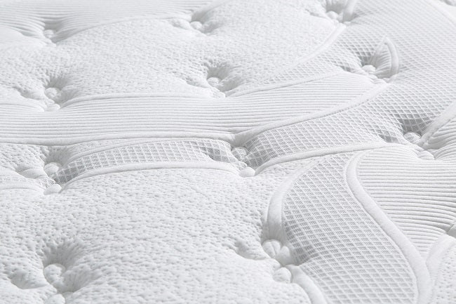 Queen Bed 2Pcs NZ Made Base with an Extra Firm Pocket Spring Mattress