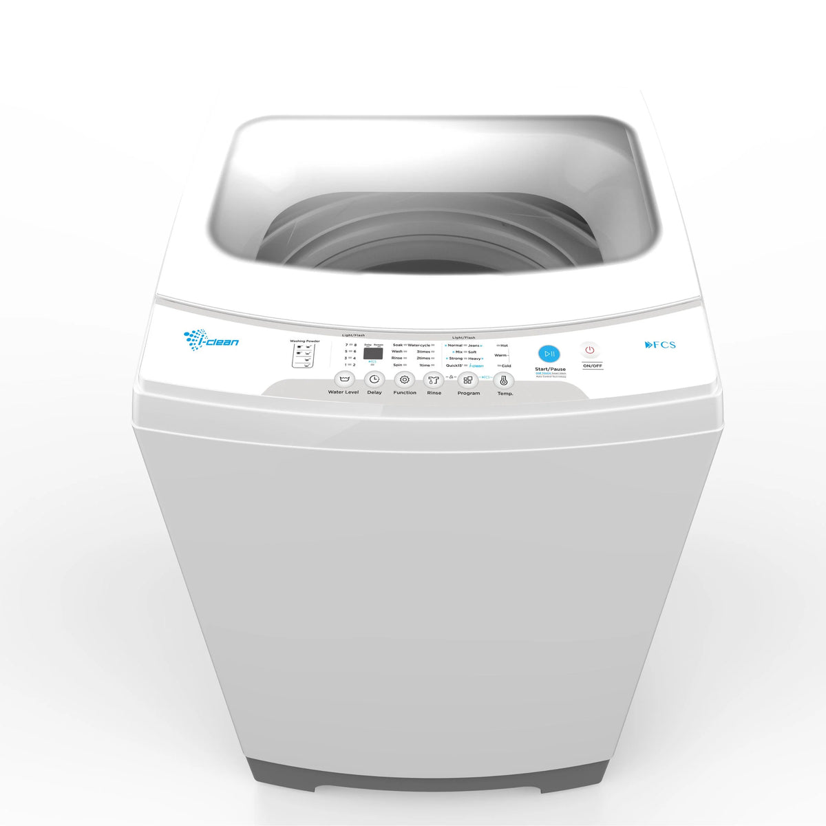 Midea 10KG Top Load Washing Machine with i-clean Function - White Color 3 Years Warranty