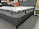 Shirley King Single Bed and S/M Euro Top Pocket Spring Mattress
