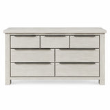 Aspen Solid Wooden White Wash Dressing Table with Mirror