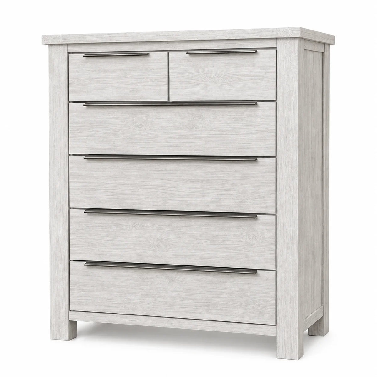 Aspen Solid Wood White Wash Queen Bedroom Suite