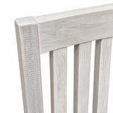Aspen Solid Wood White Wash Dining Suite