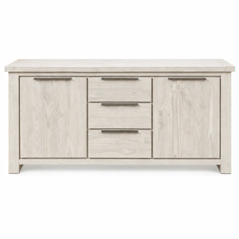 Aspen Solid Wood White Wash Buffet