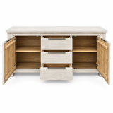 Aspen Solid Wood White Wash Buffet