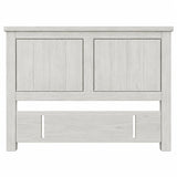 Aspen Solid Wood Queen Headboard – White Wash