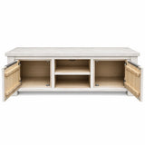 Aspen Solid Wood White Wash TV Unit