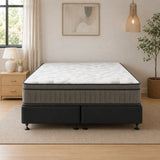Atlanta 5 Zone Pocket Spring King Mattress & NZ Made Bed Base