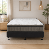Atlanta 5 Zone Pocket Spring Queen Mattress & NZ Made Bed Base