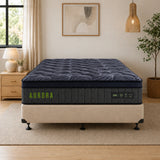 Queen Bed 2Pcs Aurora Queen Mattress & NZ Made Base