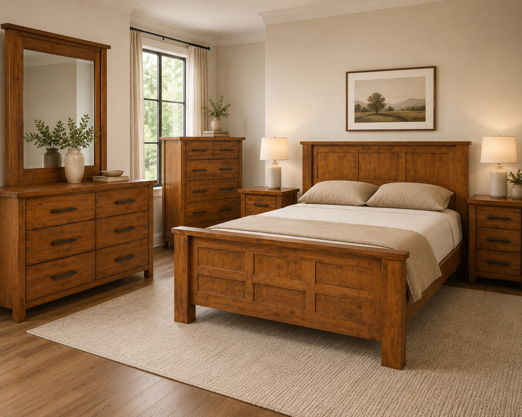 Woodgate Rustic Solid Pine Bed Frame | Queen, King & Super King from