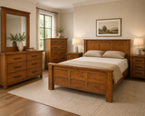 Woodgate Rustic Solid Pine Bed Frame | Queen, King & Super King from