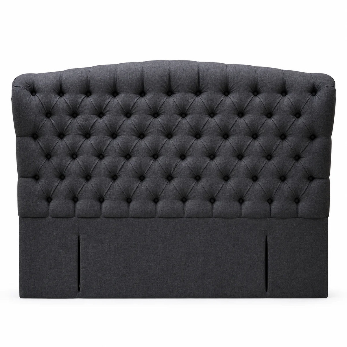 Birmingham Wing Headboard - Charcoal