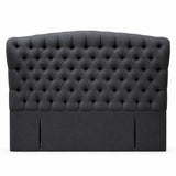 Birmingham Wing Headboard - Charcoal
