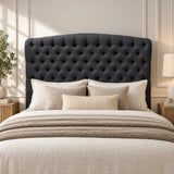 Birmingham Wing Headboard - Charcoal