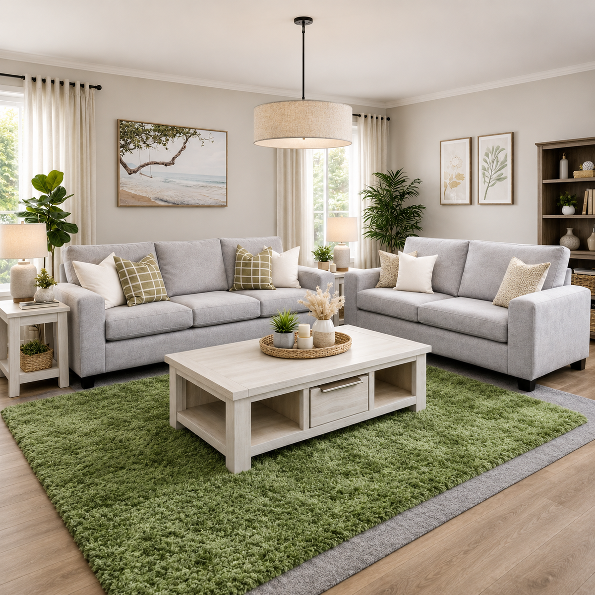 NZ Made Lounge Suite 3+3.5 Seaters - Caspian
