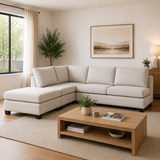 NZ Made 4 Piece Modular Lounge Suite - Dallas Aston Cloud