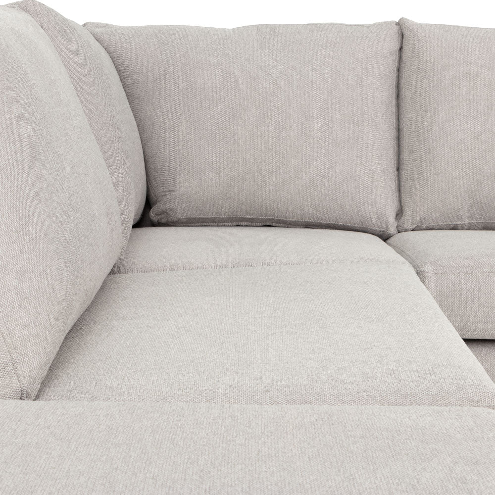 NZ Made 4 Piece Modular Lounge Suite - Dallas Aston Cloud